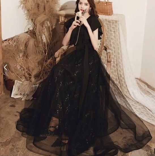 発表会 女優 パーティ M 9号 ドレス OPN2919