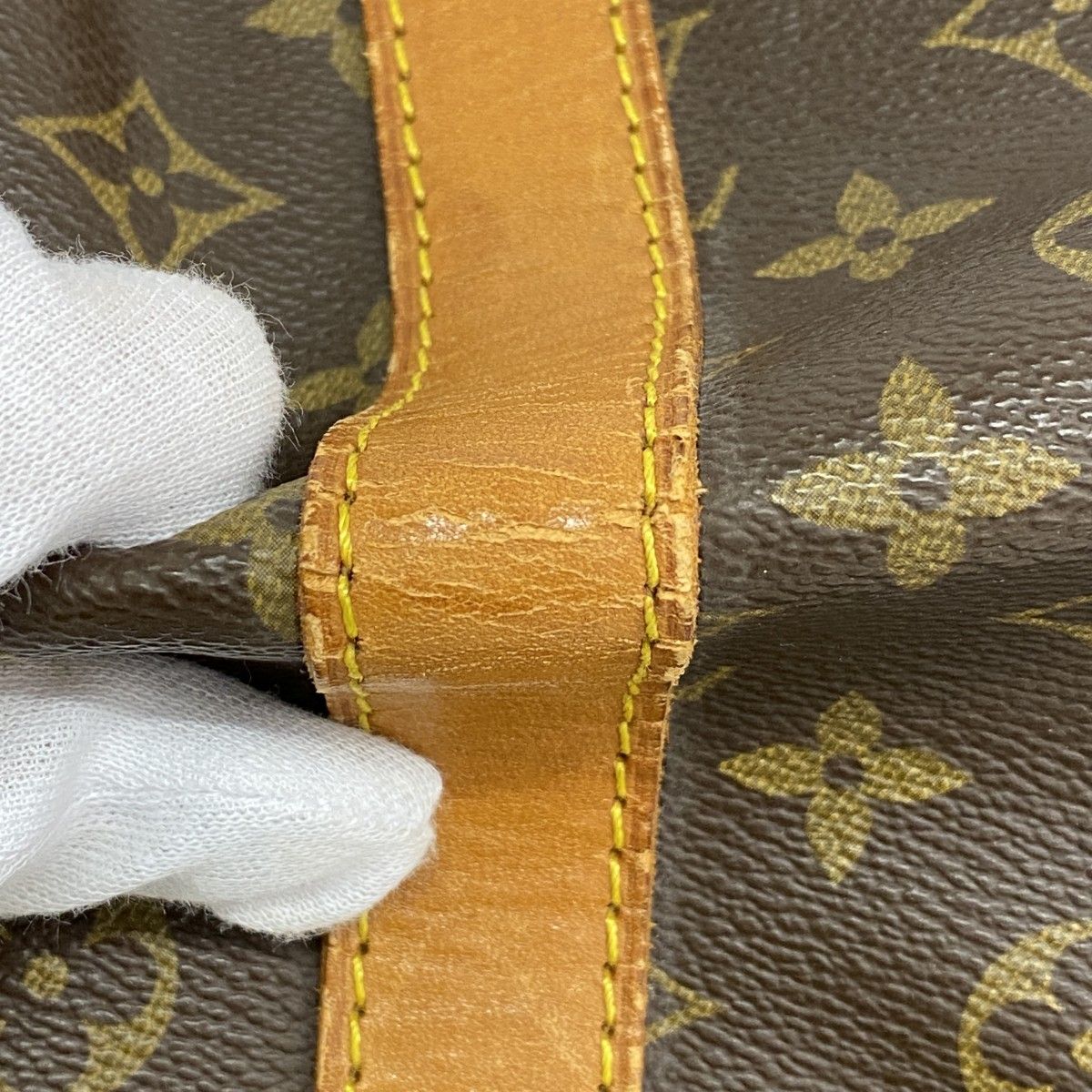 送料無料です。 5oc1424 ルイヴィトン ボストンバッグ モノグラム キーポルバンドリエール60 M41412 ブラウン メンズ レディース ユニセックス