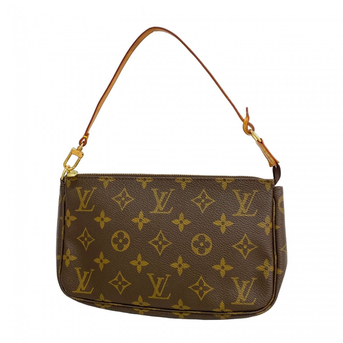 5oc1437 ルイヴィトン ポーチ モノグラム ポシェットアクセソワール M51980 ブラウン レディース