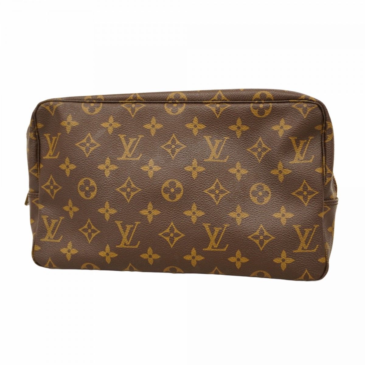 5oc1431 ルイヴィトン ポーチ モノグラム トゥルーストワレット28 M47522 ブラウン レディース