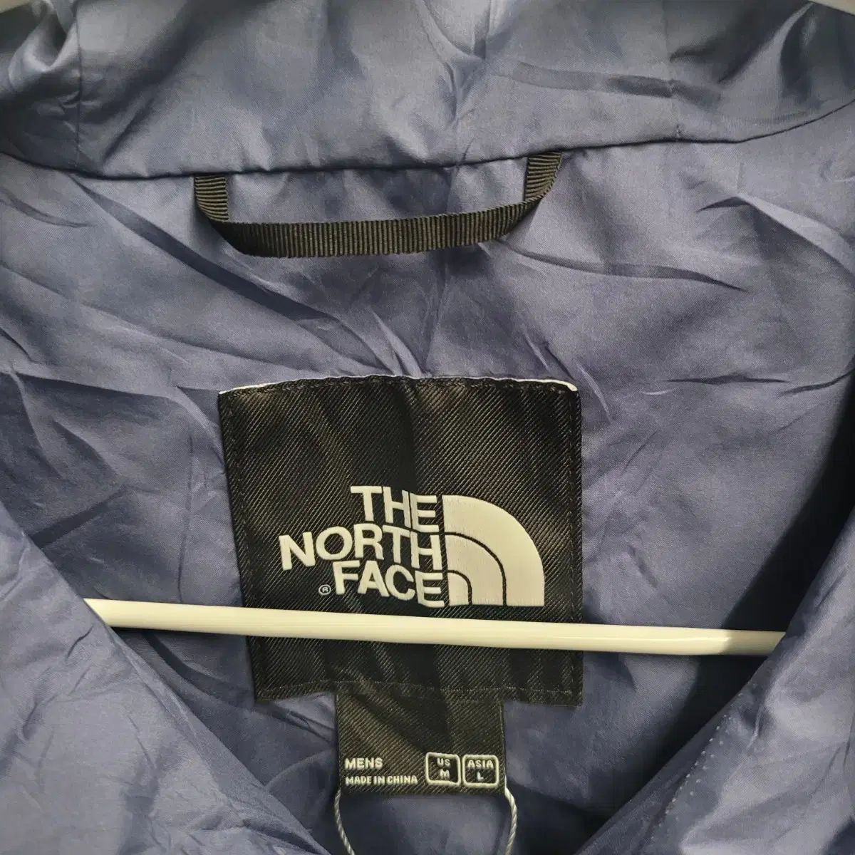 THE NORTH FACE フード ウィンドブレーカー ジャケット ブルー OLIVEOS_COM_TR
