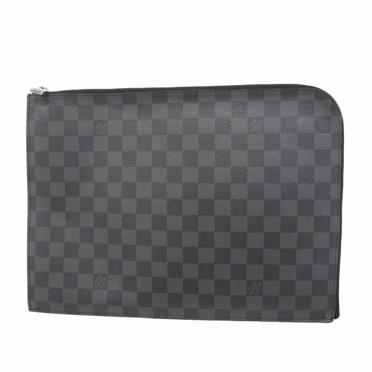 5oc1520 ルイヴィトン クラッチバッグ ダミエ グラフィット ポシェットジュールGM N64437 ブラック グレー メンズ