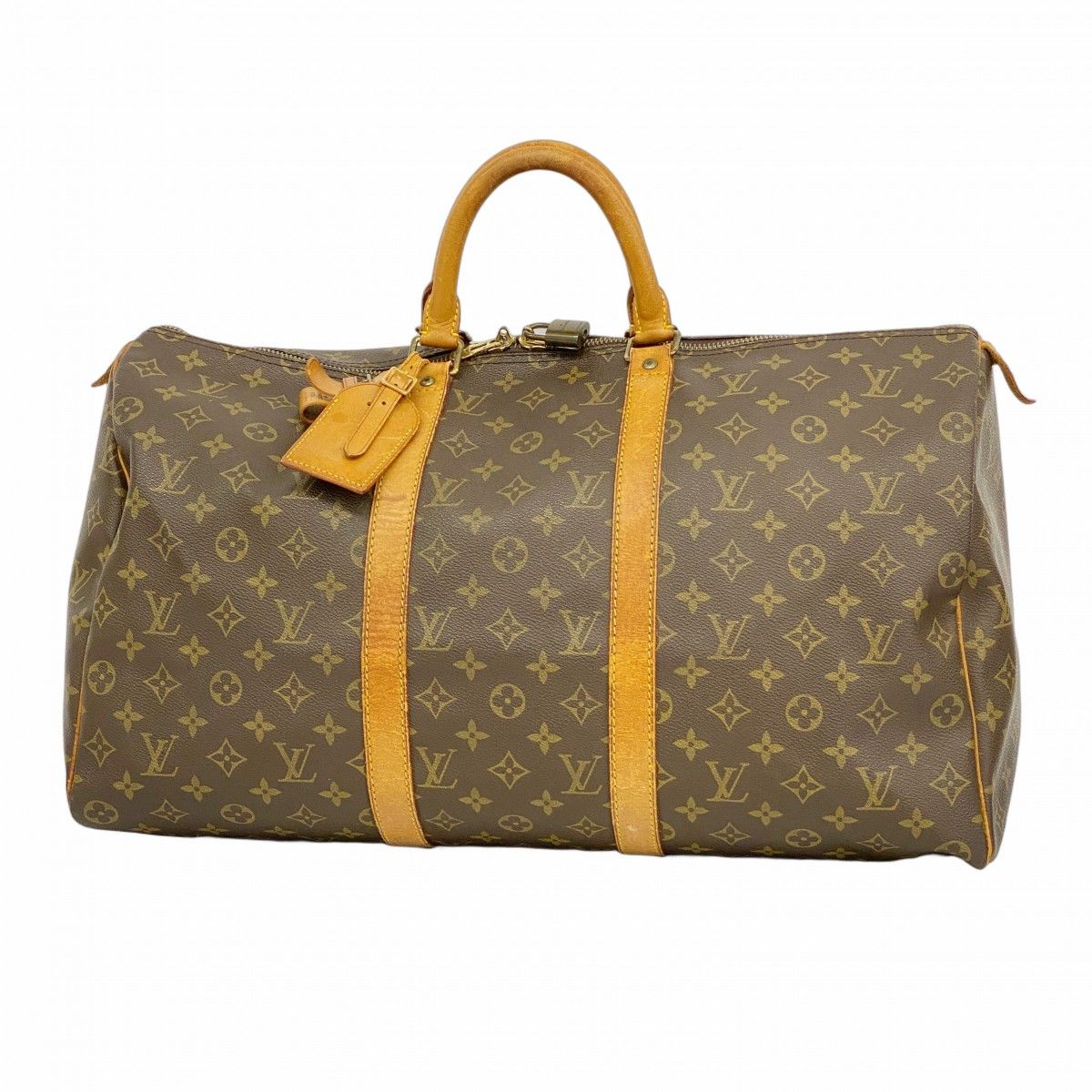 5oc1589 ルイヴィトン ボストンバッグ モノグラム キーポル50 M41426 ブラウン メンズ レディース ユニセックス