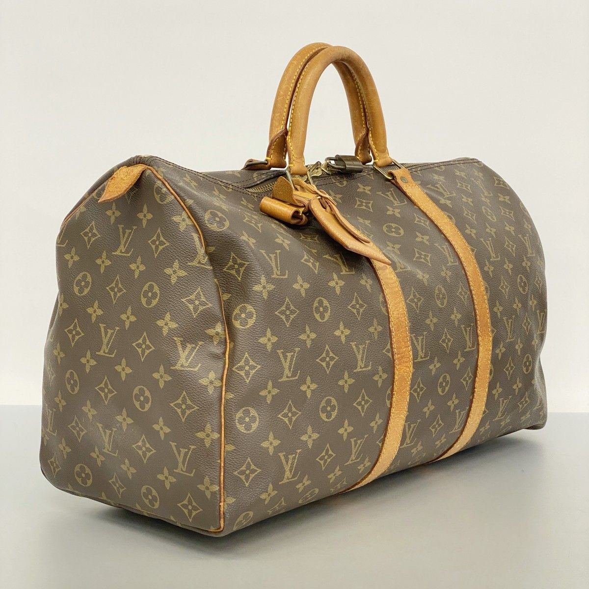 5oc1589 ルイヴィトン ボストンバッグ モノグラム キーポル50 M41426 ブラウン メンズ レディース ユニセックス