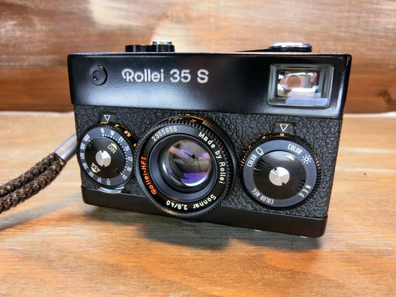 7704 良～ Rollei 35S 露出計OK 最上級機種 ブラック フィルムカメラ ローライ