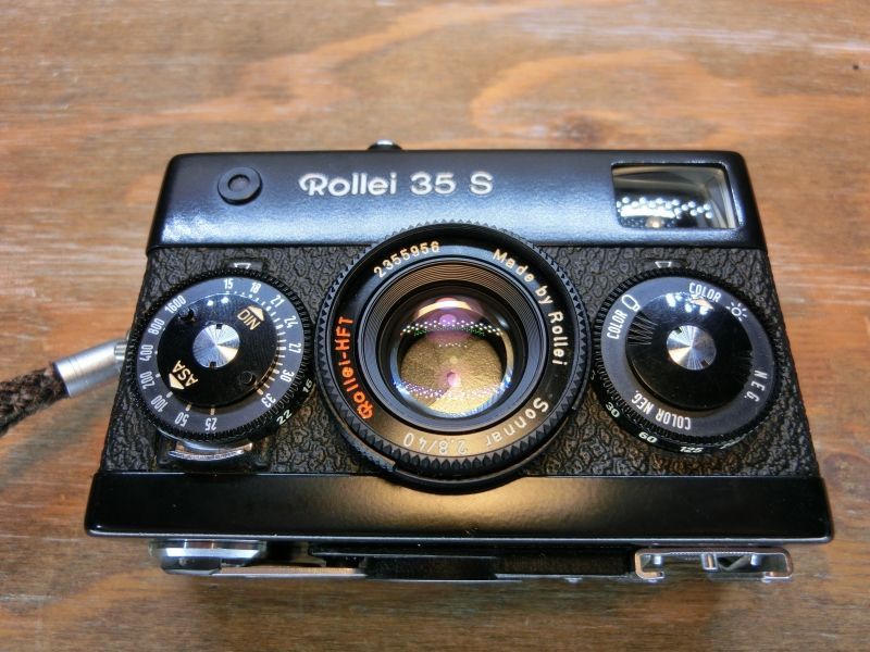 7704 良~ Rollei 35S 露出計OK 最上級機種 ブラック フィルムカメラ ローライ