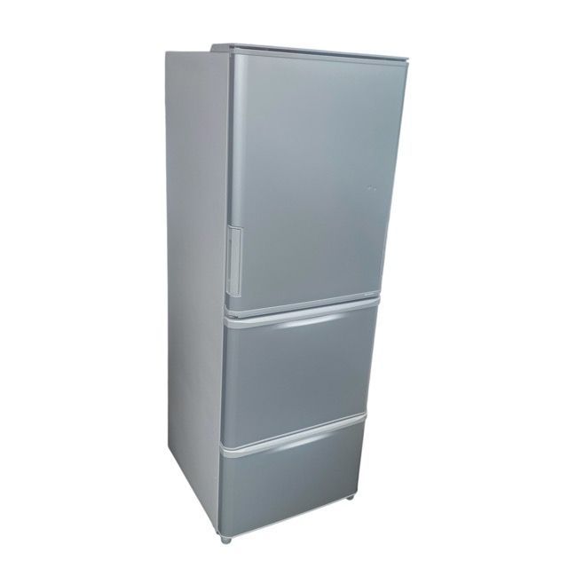 25 2358 シャープ 350 L 冷凍冷蔵庫 SJ W 354 H S SHARP 冷蔵庫