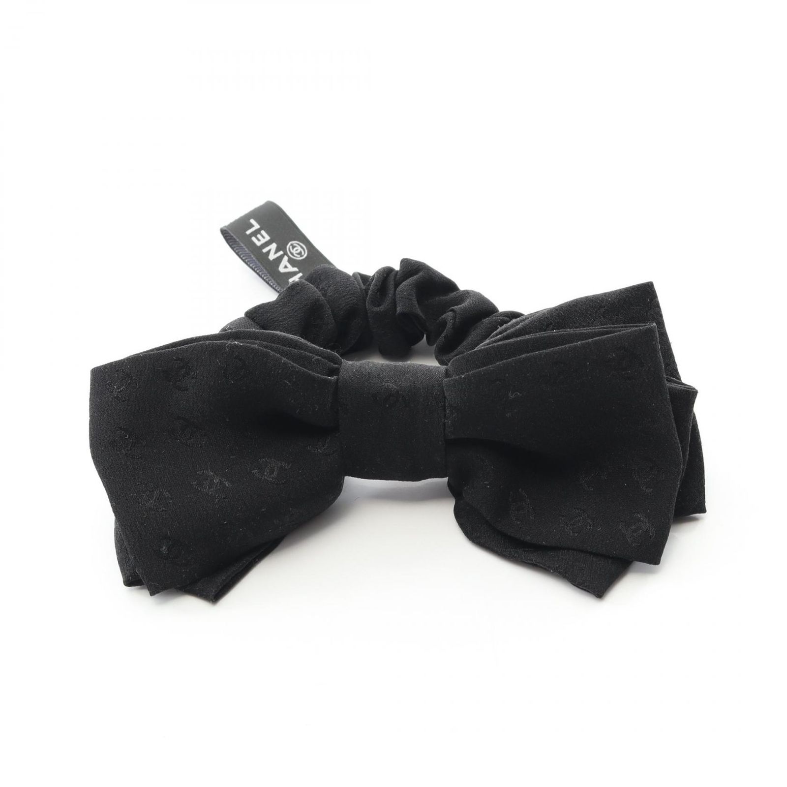 シャネル CHANEL ココマーク ブラック その他 シュシュ レディース Used A