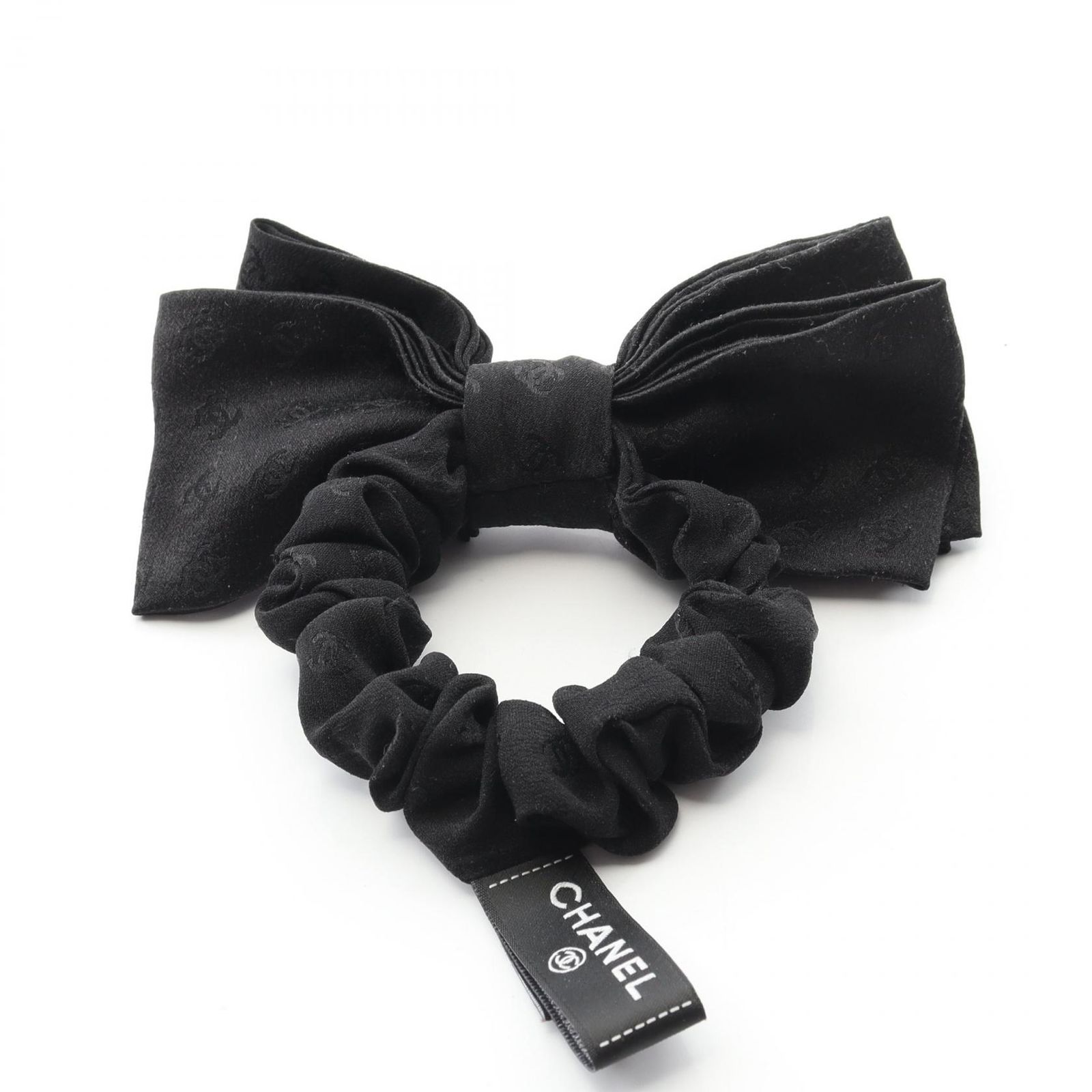 シャネル CHANEL ココマーク ブラック その他 シュシュ レディース A