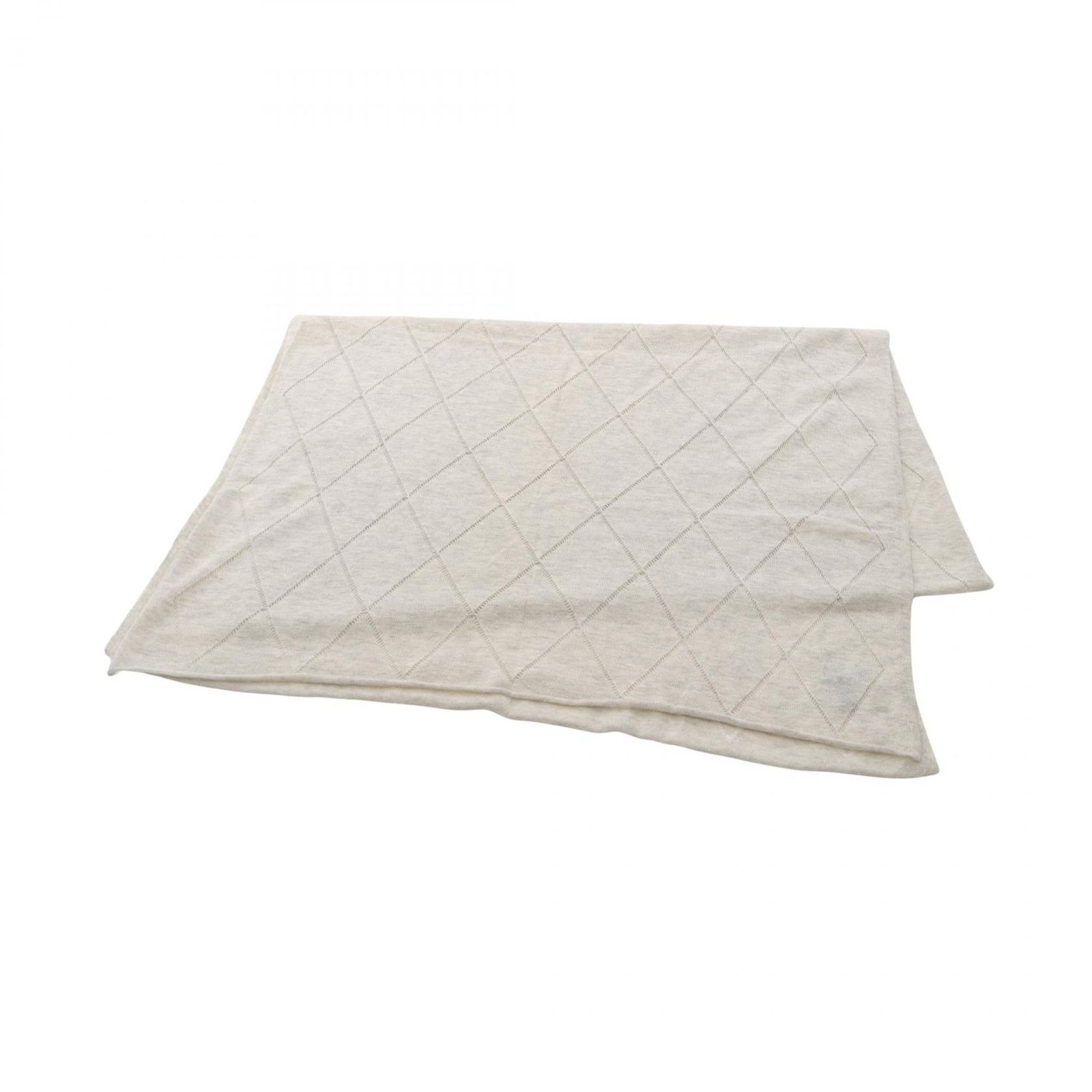 シャネル CHANEL ストール ココマーク カシミヤ ショール レディース Used A