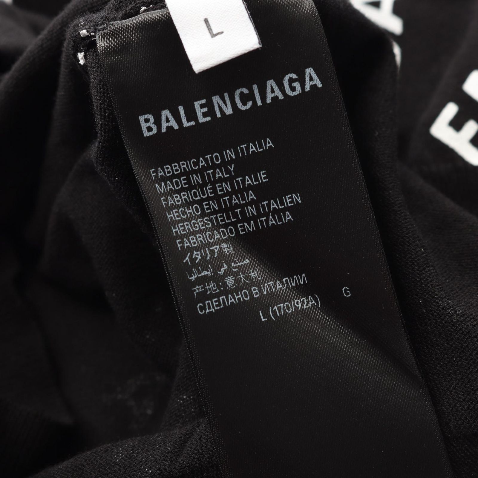  バレンシアガ ニット 695458 ブラック コットン レディース A 長袖 ニット セーター