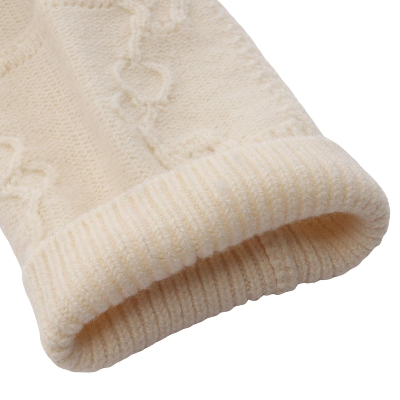  エルメス HERMES ニット ウール カシミヤ レディース A 長袖 ニット セーター