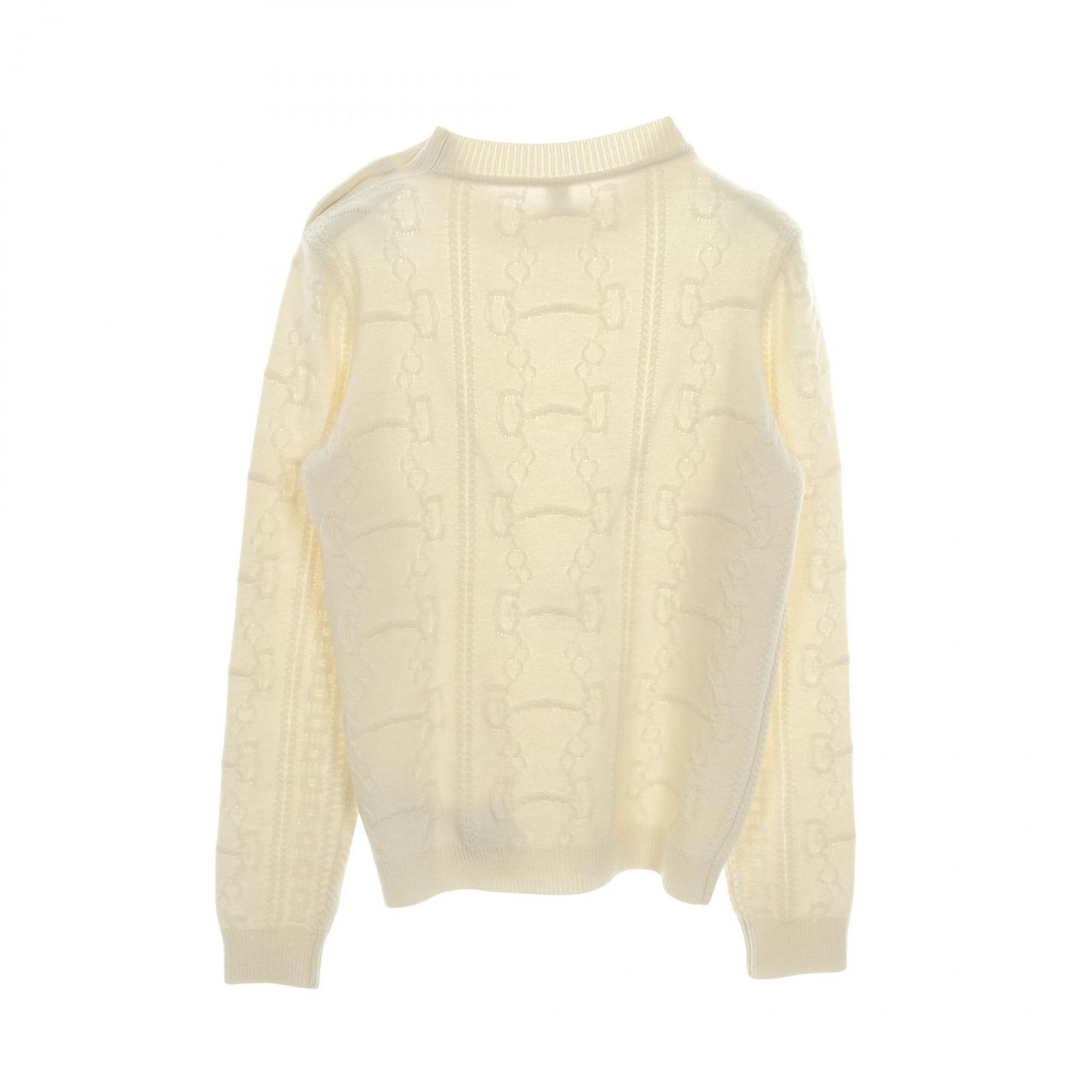 エルメス HERMES ニット ウール カシミヤ ニット レディース Used A