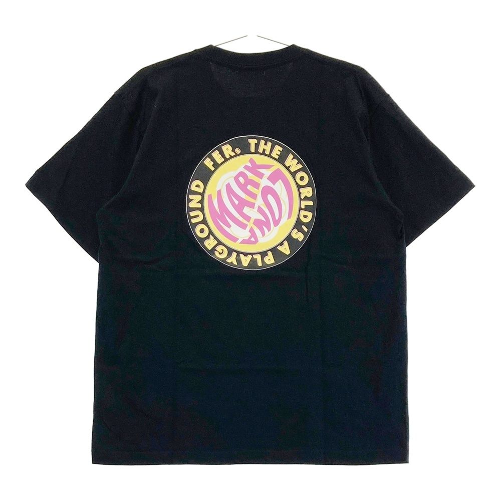 サイズ 48 MARK LONA マークアンドロナ モデル 半袖Tシャツ ブラック系 ゴルフウェア メンズ ストスト