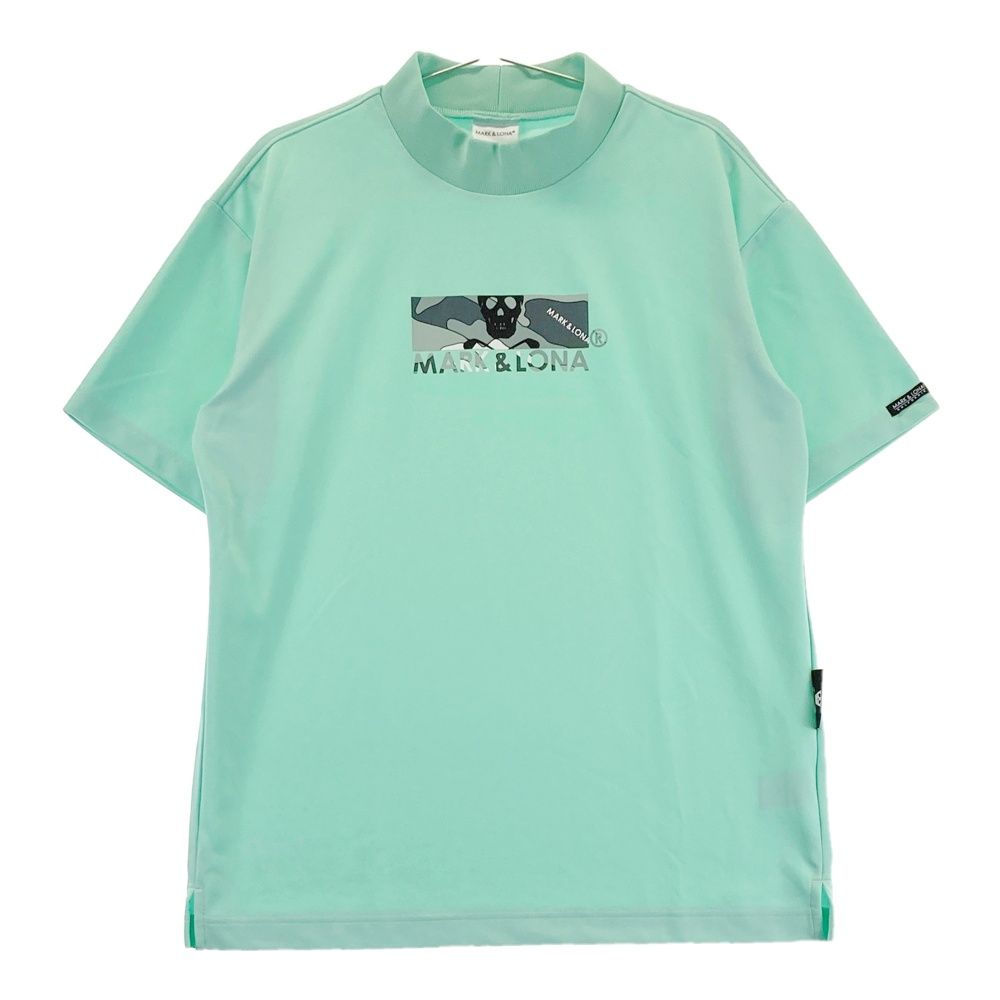 サイズ 48 MARK-LONA マークアンドロナ モデル ハイネック 半袖Tシャツ グリーン系 240101552259 ゴルフウェア メンズ ストスト