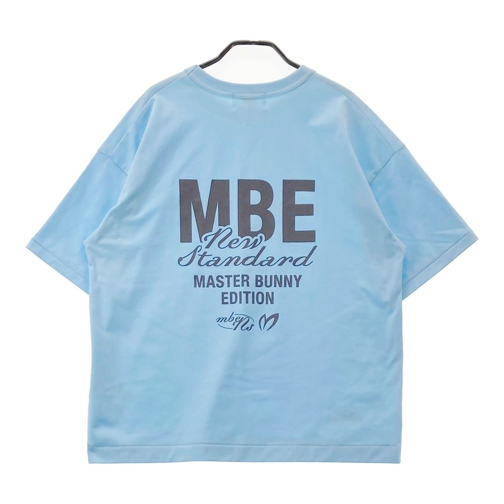 サイズ 4 MASTER BUNNY EDITION マスターバニーエディション モデル 半袖Tシャツ ブルー系 ゴルフウェア メンズ ストスト