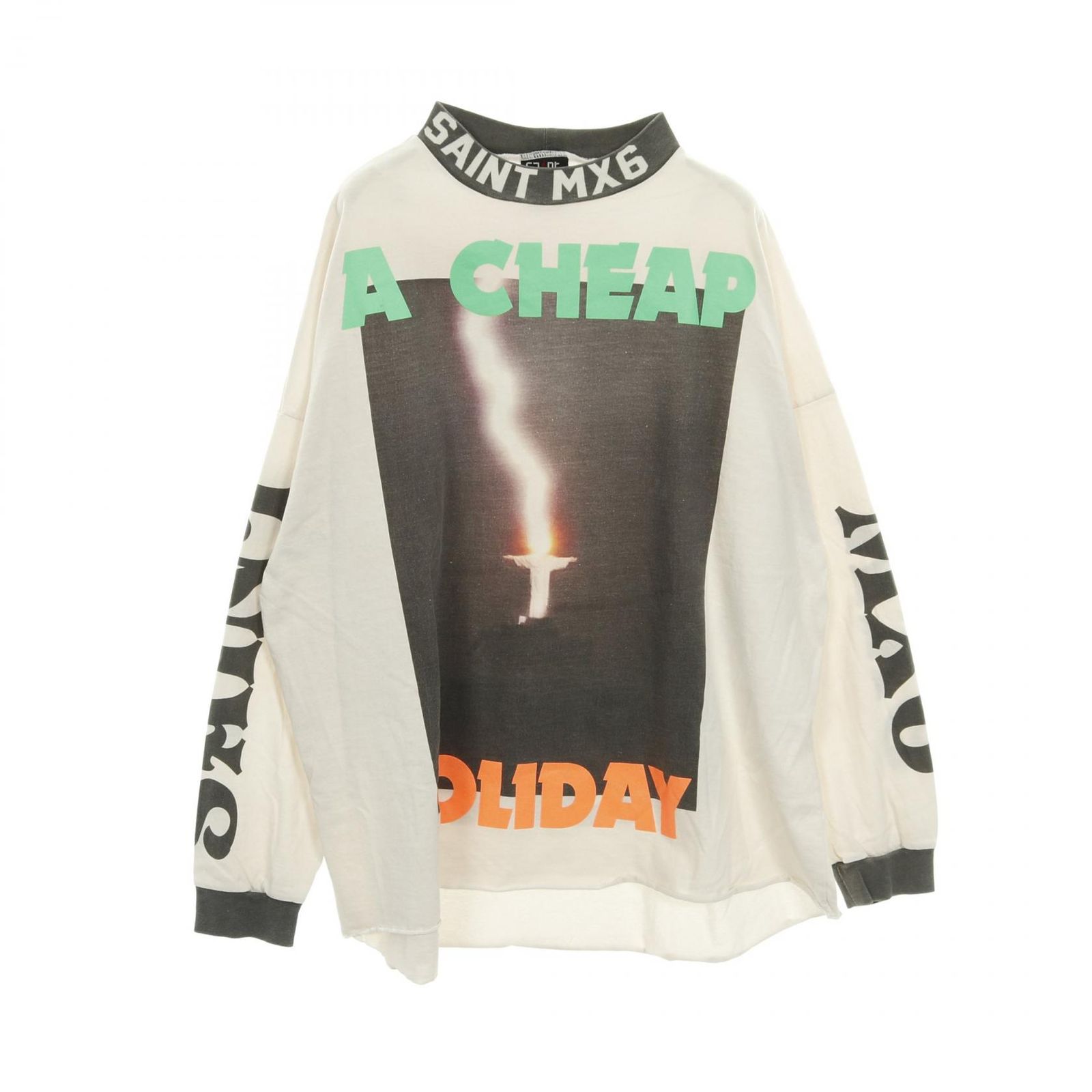 SAINT MICHAEL セントマイケル A CHEAP HLDY ロンT セント マイケル SAINT MICHAEL カットソー A CHEAP HLDY LS TEE