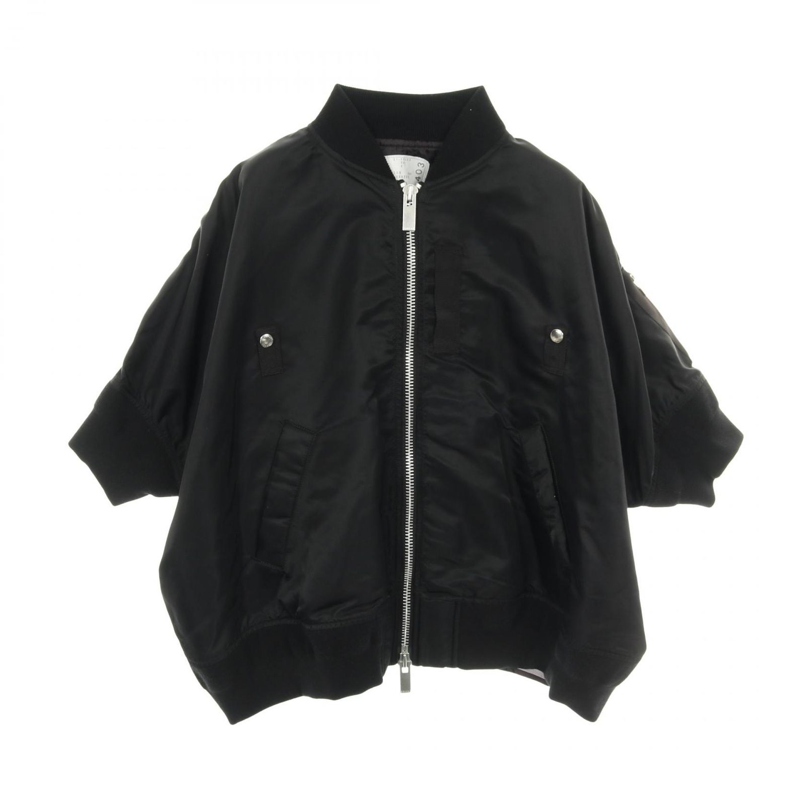 サカイ Sacai ブルゾン ナイロン ジャケット レディース Used A