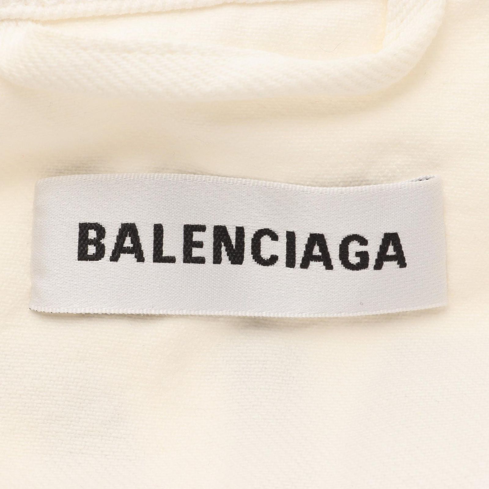 未使用★BALENCIAGA デニムジャケット　46 ホワイト　バレンシアガ バレンシアガ BALENCIAGA デニムジャケット ホワイト コットン デニム