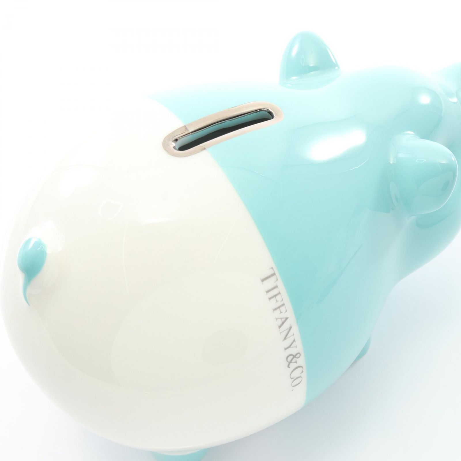 ティファニー TIFFANY＆CO ピギー バンク ブタ 貯金箱 ティファニー