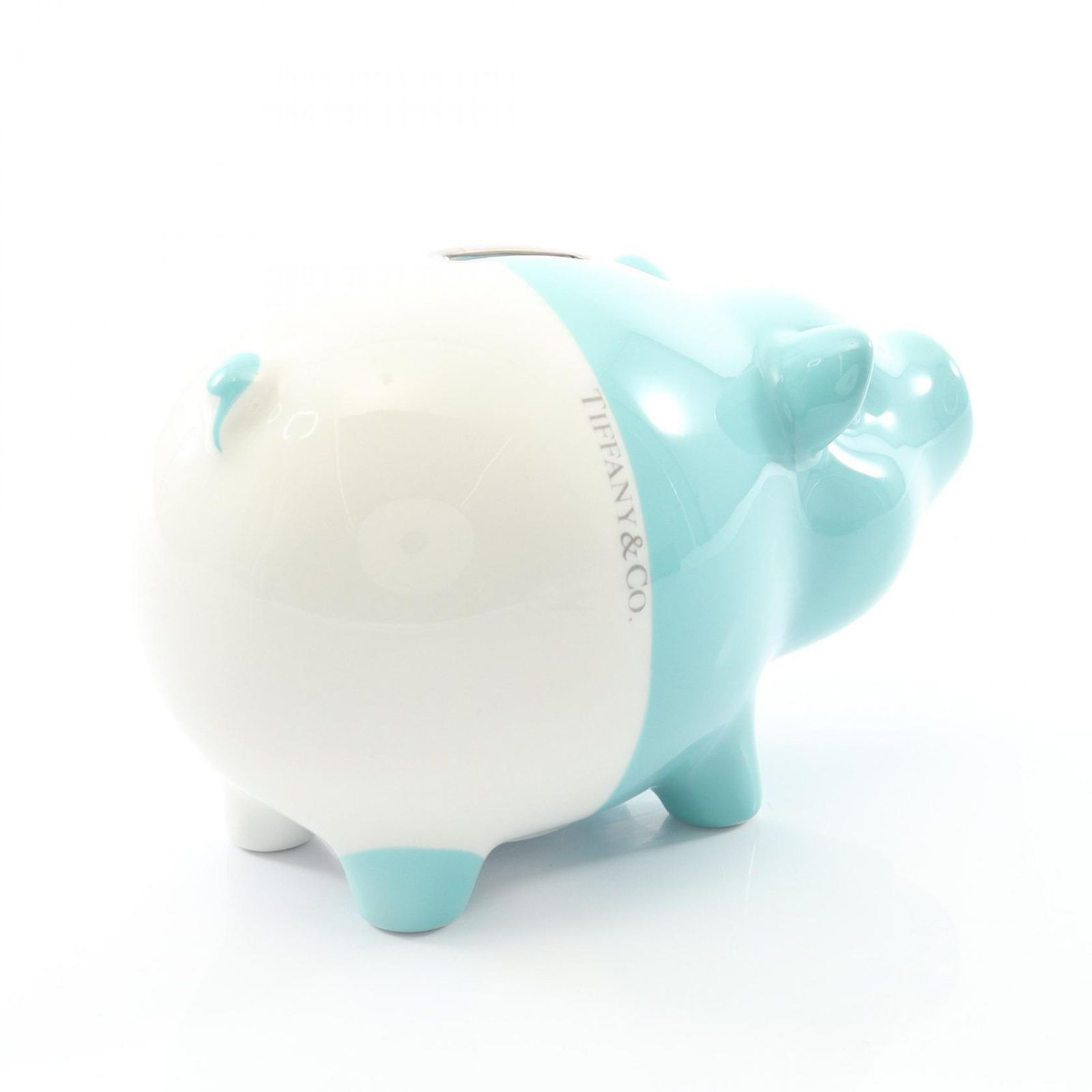 ティファニー 貯金箱 豚 ピギーバンク 未使用 ティファニー TIFFANY＆CO ピギー バンク ブタ 貯金箱 ティファニー