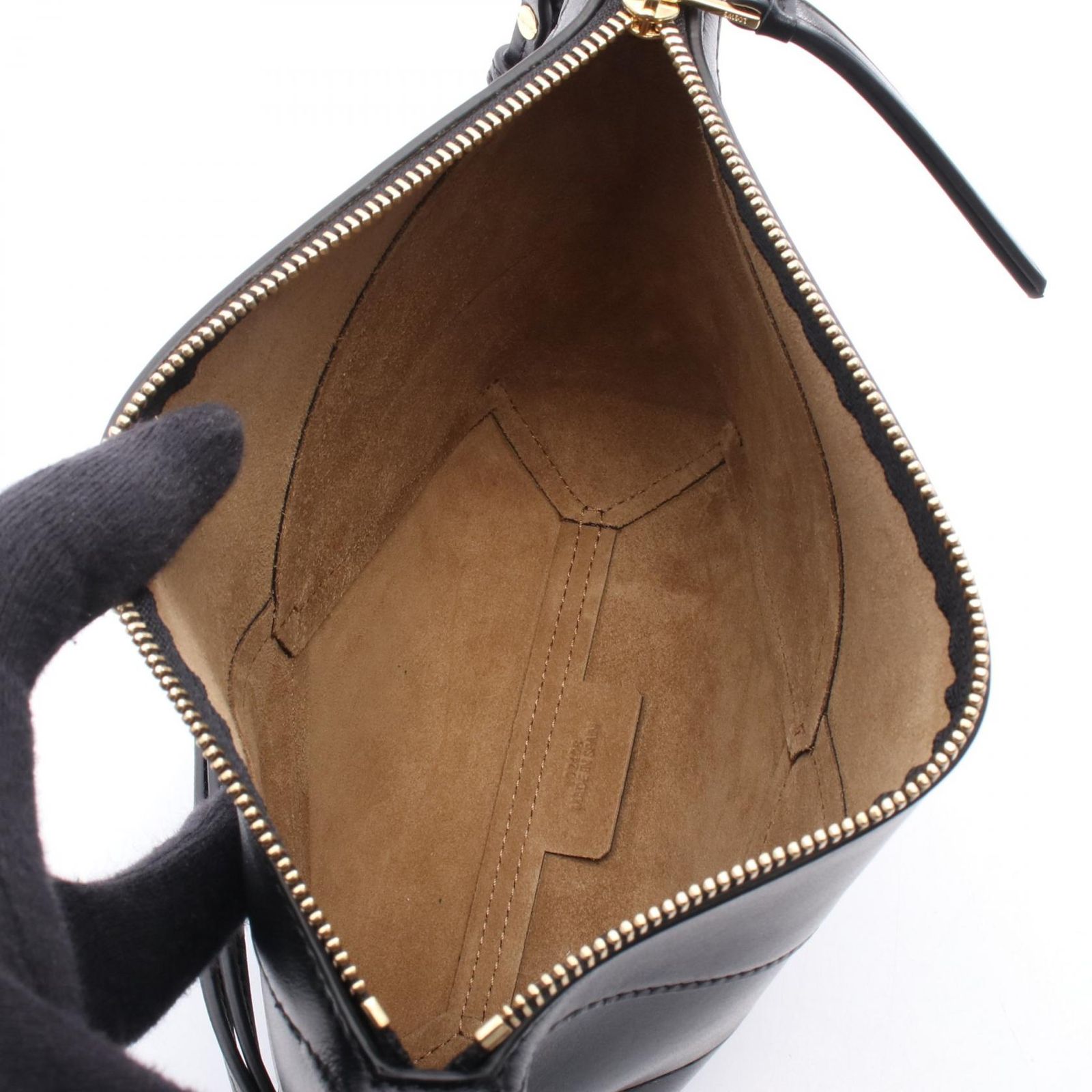  ロエベ LOEWE セカンドバッグ クラッチバッグ パズルフォルド ポーチ ブラック レザー レディース クラッチバッグ バッグ