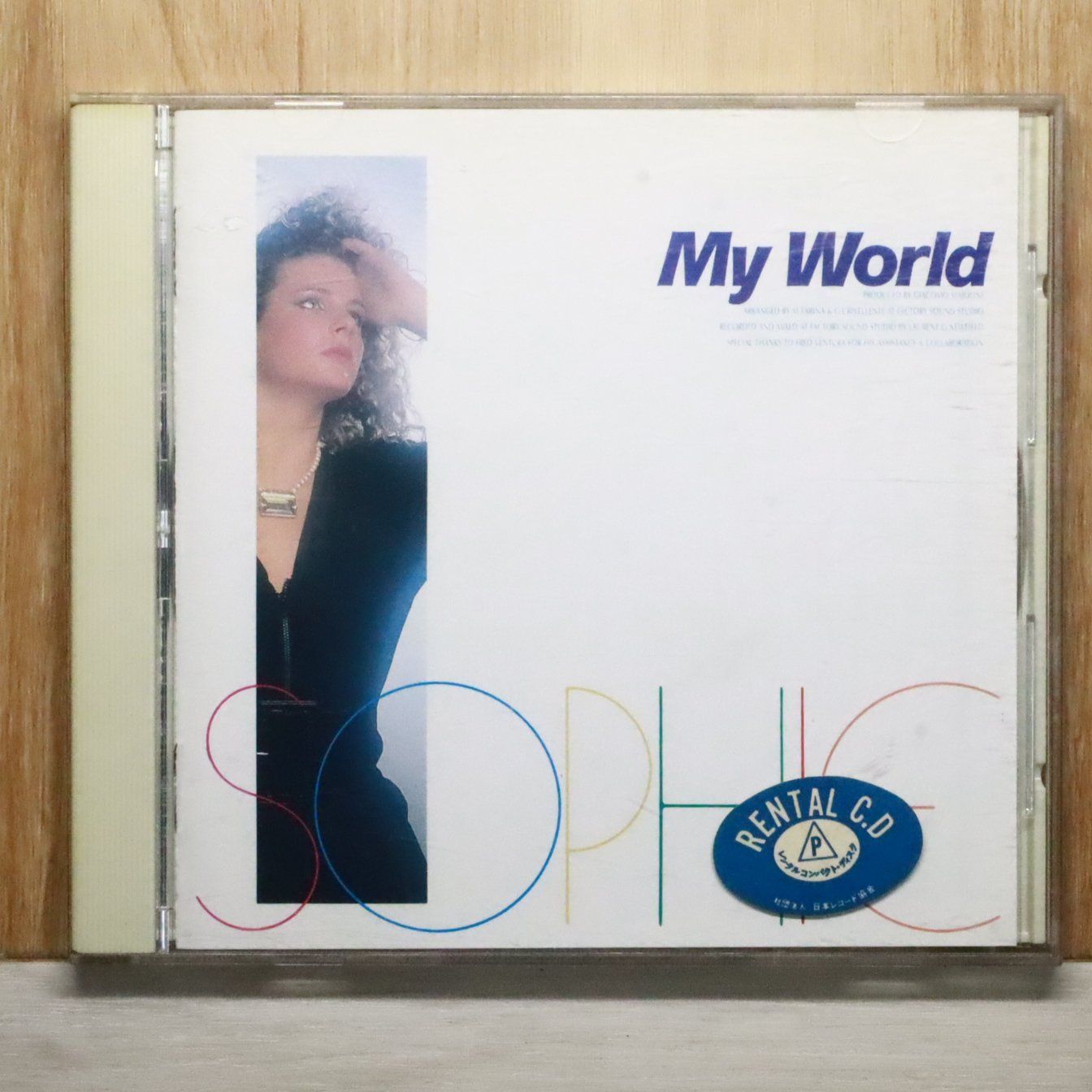 国内盤CD☆ソフィー/□ KISSまで待てない~マイ・ワールド 【VDP1458