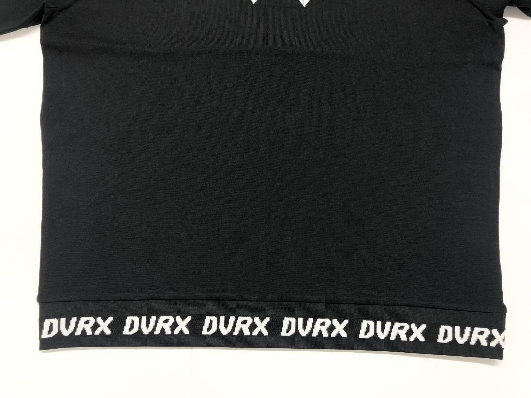 新品 未使用 DEVEREUX GOLF（デヴァローゴルフ） チェッカーリブニット L ブラック