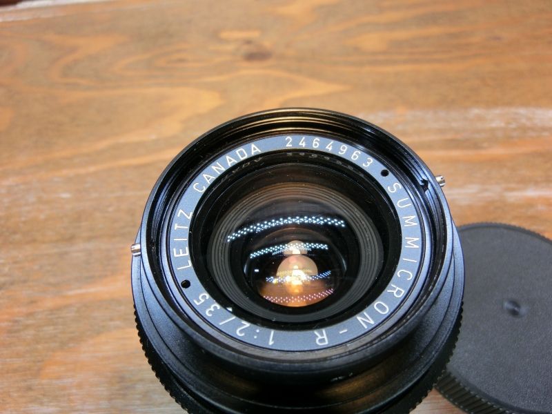 7713 LEITZ WETZLAR SUMMICRON-R 35mm F2 初代 9枚玉 Rマウント