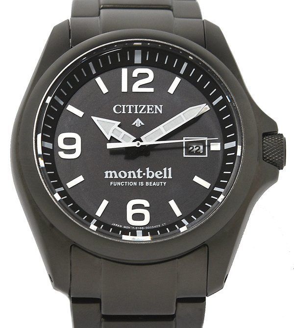 CITIZEN シチズン PROMASTER × mont-bell コラボ BN0245-58E E168-004V306 光発電エコ ドライブ メンズ