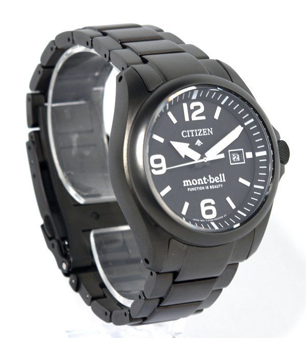 CITIZEN シチズン mont bell コラボ BN 0245 58 E 168 004 V 306 光発電エコ ドライブ メンズ