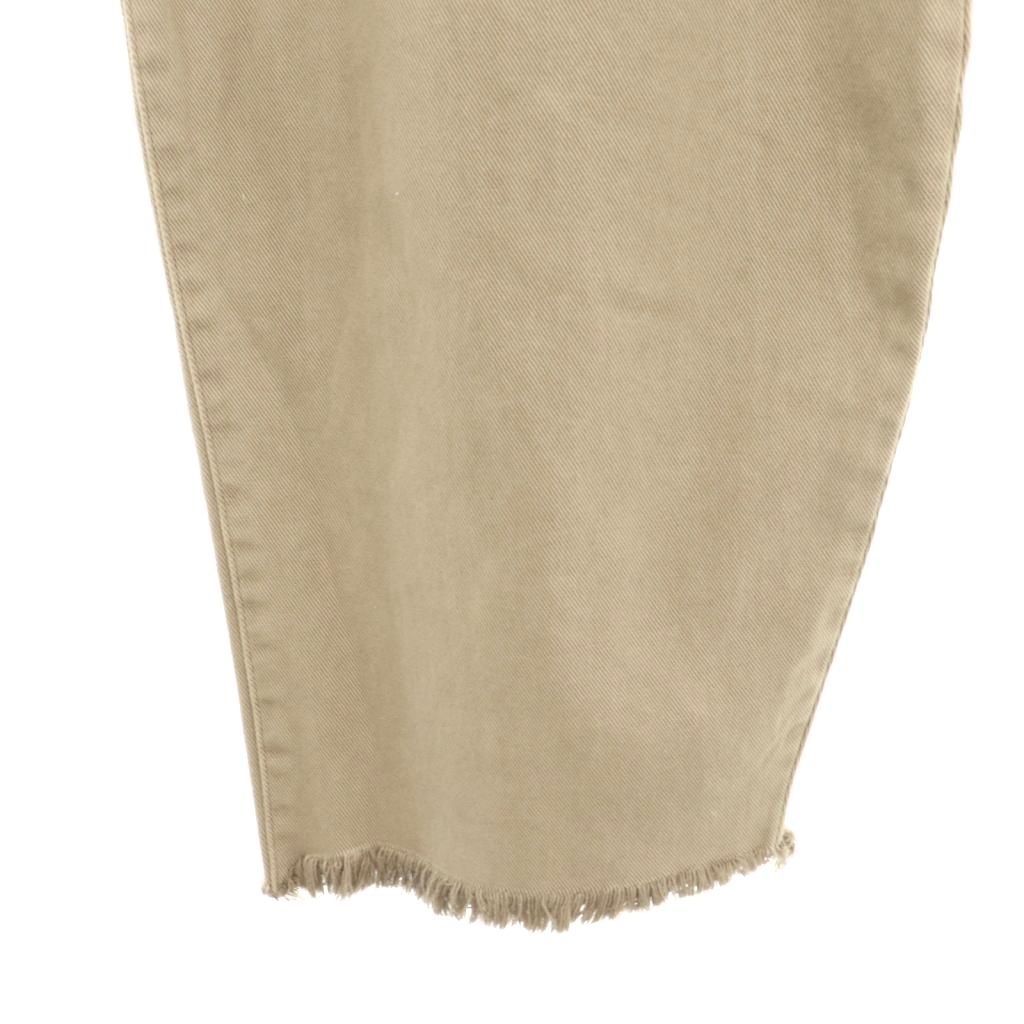  ウィムガゼット Whim Gazette 24 SS ピグメントダイカーブパンツ テーパード カットオフ 36 ベージュ AT OS その他 パンツ