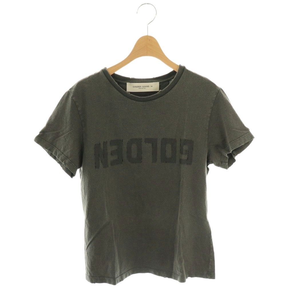 ゴールデングース GOLDEN GOOSE LOGO Tシャツ ドゥーズィエムクラス取扱い カットソー 半袖 F グレー AT OS