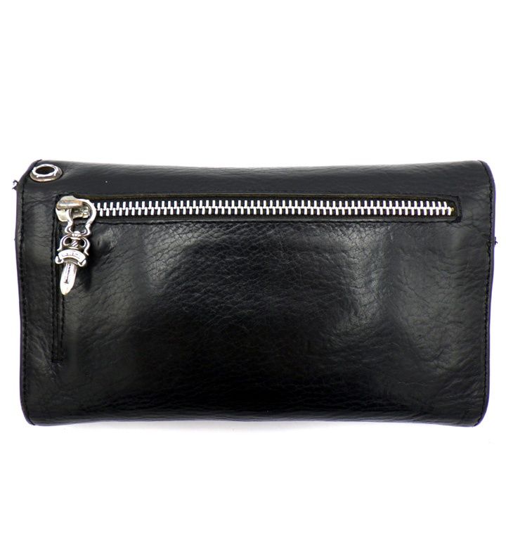 クロムハーツ CHROME HEARTS 【 WAVE 】 ウェーブ クロスボール レザー