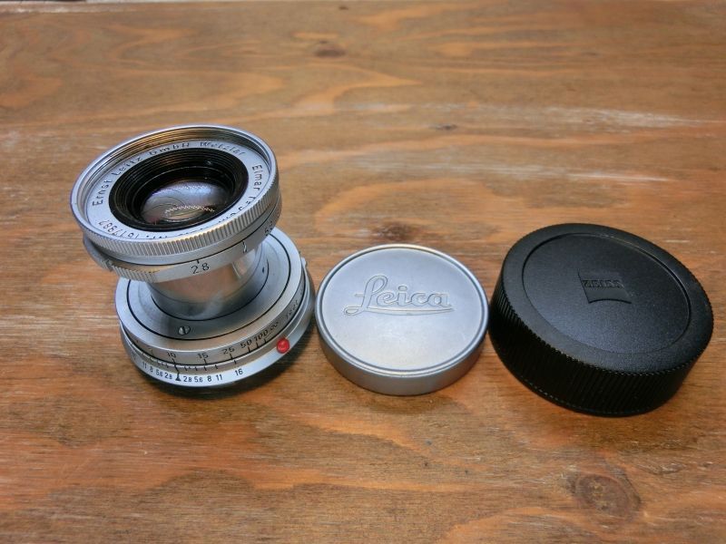 7717 ライカ Leica Leitz Elmar 5cm 2.8 エルマー 沈胴 Lマウント 50mm