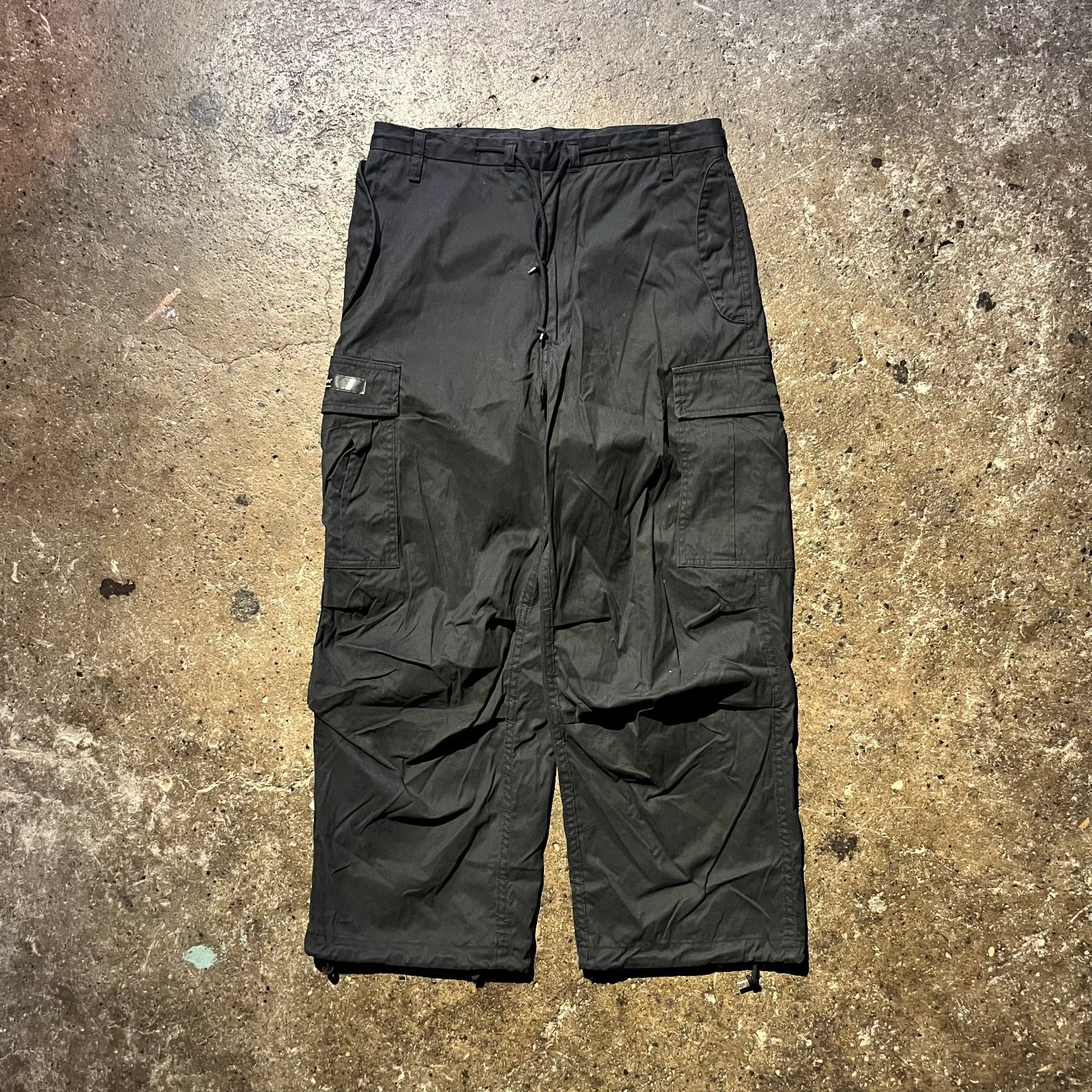 WTAPS 23aw MILT0001 TORUSERS/NYCO OXFORD 01 ブラック ダブル 