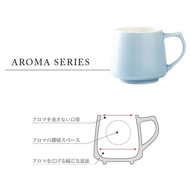 マグカップ ORIGAMI アロママグ 320cc 16色展開 オリガミ 日本製