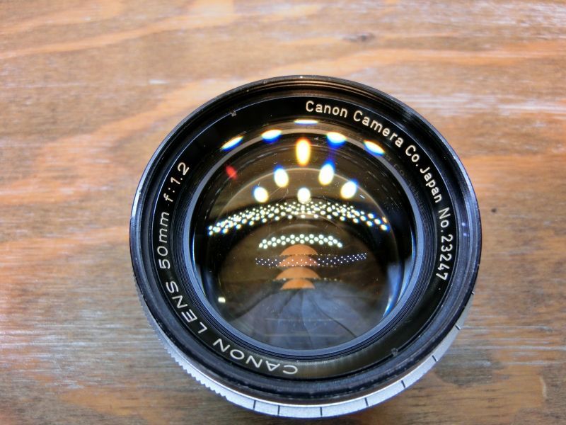 7719 CANON LENS 50mm 1.2 ライカL L39 標準レンズ レンズ