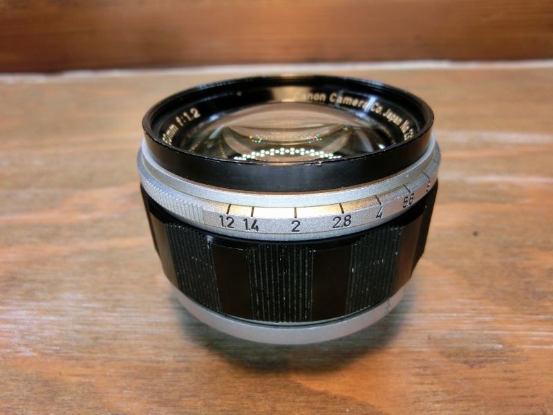 7719 CANON LENS 50mm 1.2 ライカL L39 標準レンズ レンズ