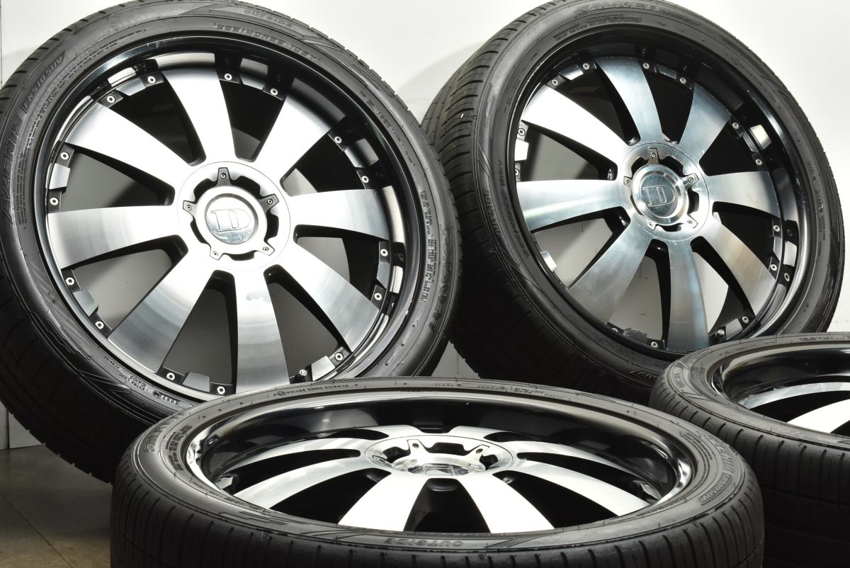 カスタム用に ディモーダ コンセプト 22 in 8 5 J 43 PCD 114 3 ファルケン アゼニス FK 510 SUV 265 40 R レクサス RX NX ハリアー