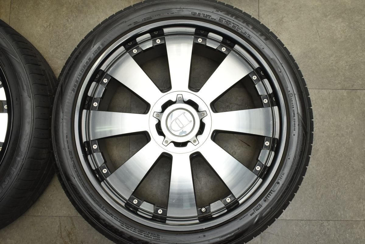  カスタム用に ディモーダ コンセプト 22 in 8 5 J 43 PCD 114 3 ファルケン アゼニス FK 510 SUV 265 40 R レクサス RX NX ハリアー 22インチ タイヤ ホイールセット