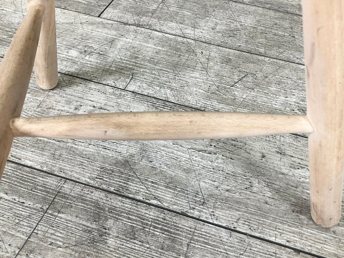 C)WERNER/ワーナー □シューメーカー スツール NO.49□ビーチ材