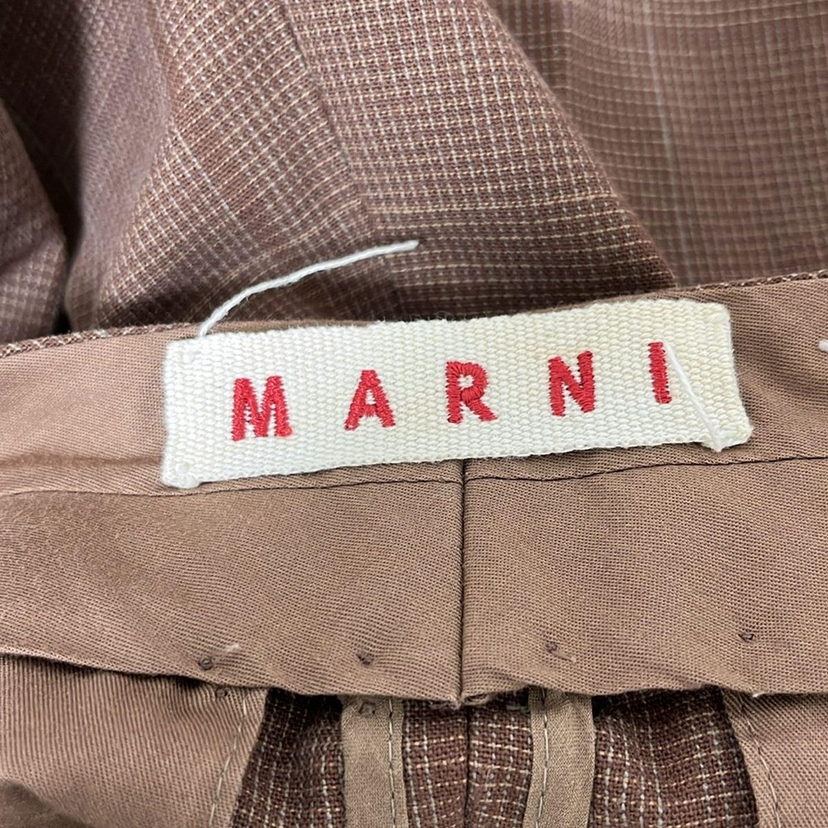 半端丈 チェック柄