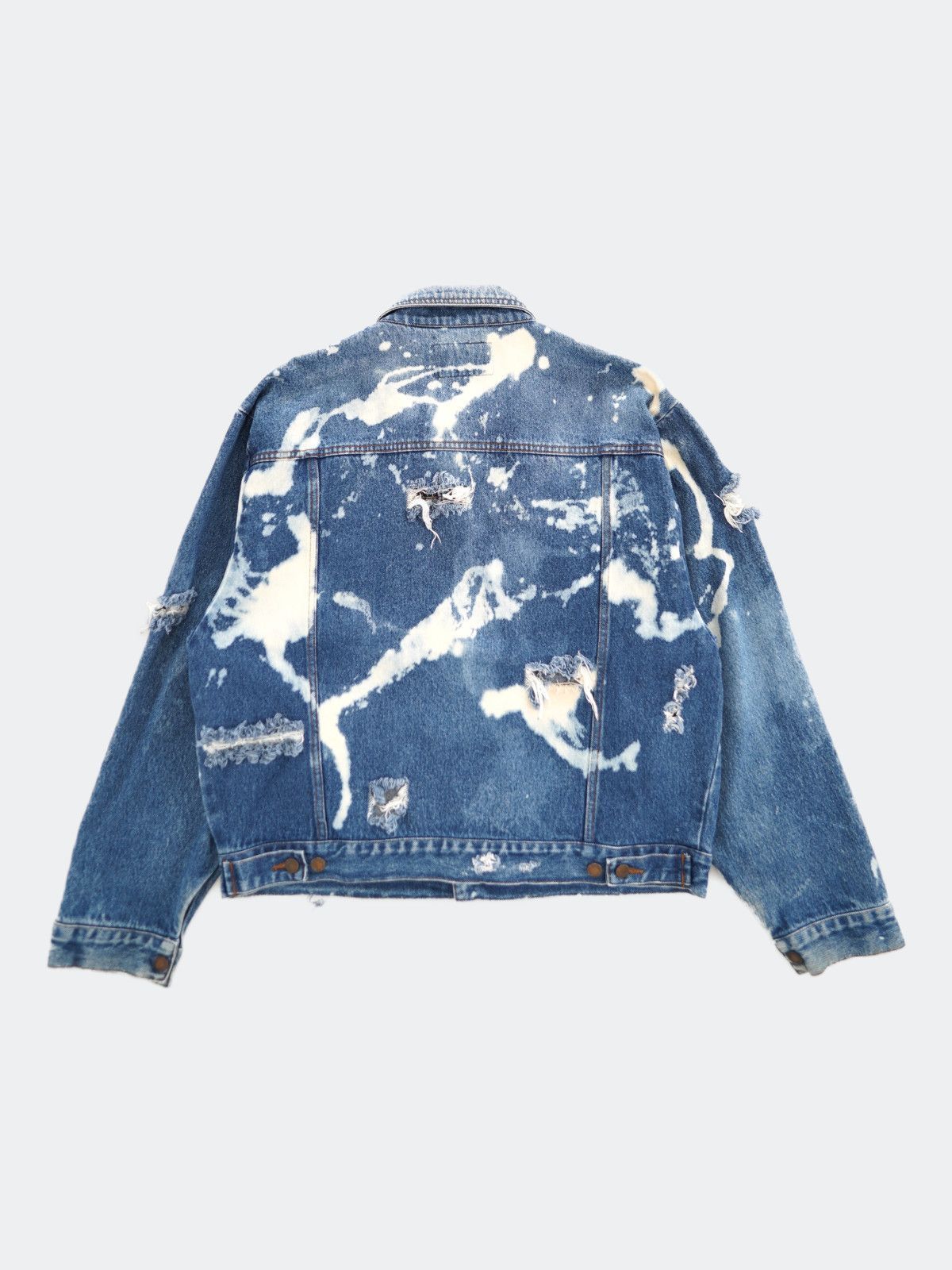 RUSTLER remake denim jacket L