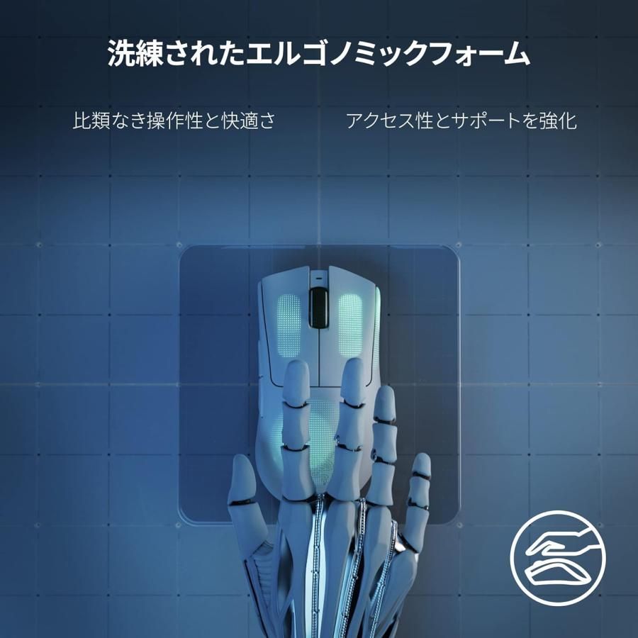 Razer レイザー DeathAdder V 3 Pro ゲーミングマウス ワイヤレス ホワイト RZ 01 R A 1