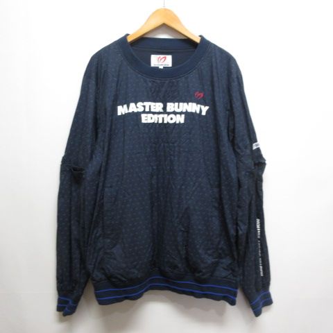 美品 マスターバニー スニード 2way袖取り外し可能 5 メッシュ裏地 ゴルフ ☆20%OFF価格☆【美品】MASTER BUNNY EDITION マスターバニー 2WAY