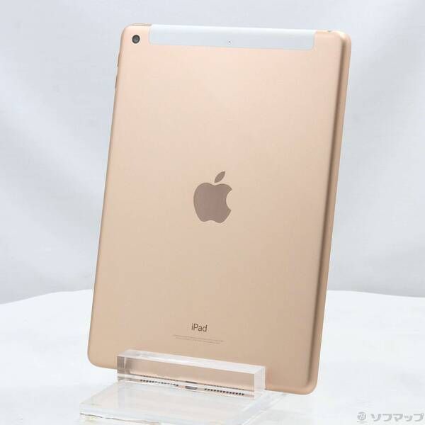 〔 品〕 iPad 第6世代 32GB ゴールド MRM02J A docomoロック解除SIMフリー 297