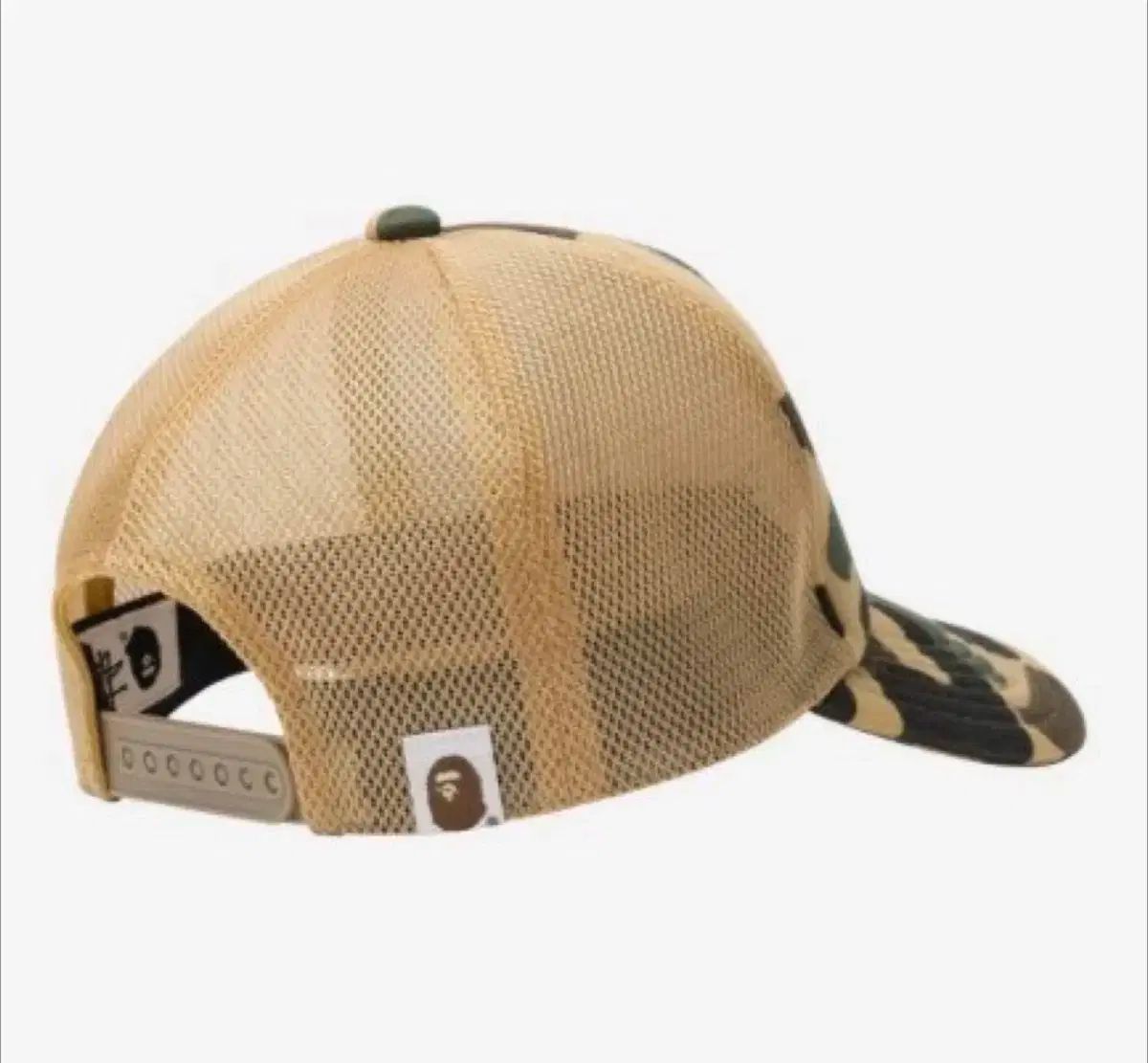 アベイシングエイプ x ステューシー トラッカー 캡 イエロー