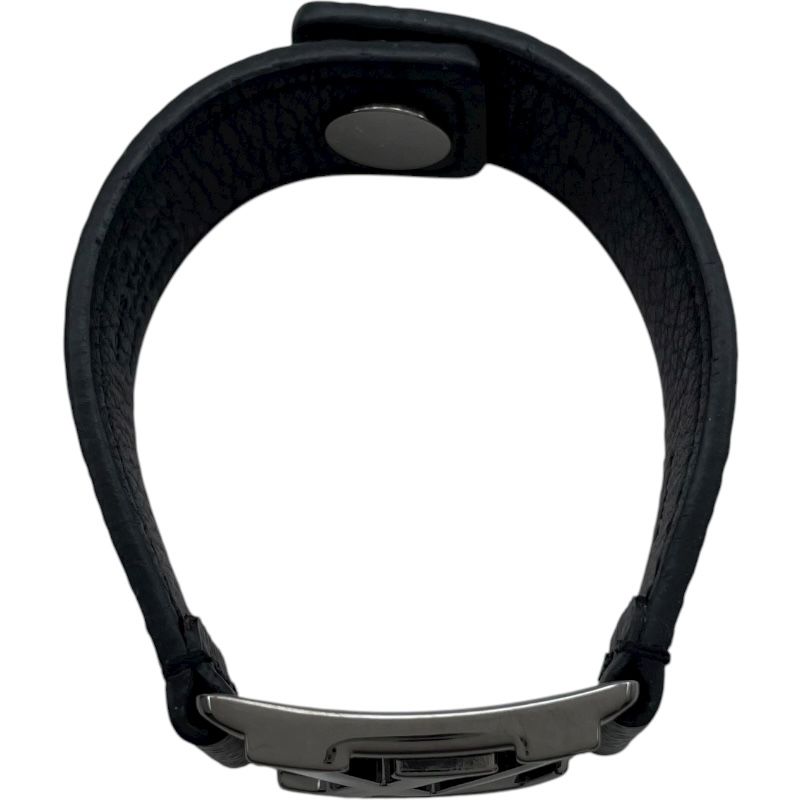 ルイ ヴィトン LOUIS VUITTON ブラスレ ホッケンハイム M 6295 ブラック モノグラムアップリケ モノグラム エクリプス キャンバス メンズ ブレスレット