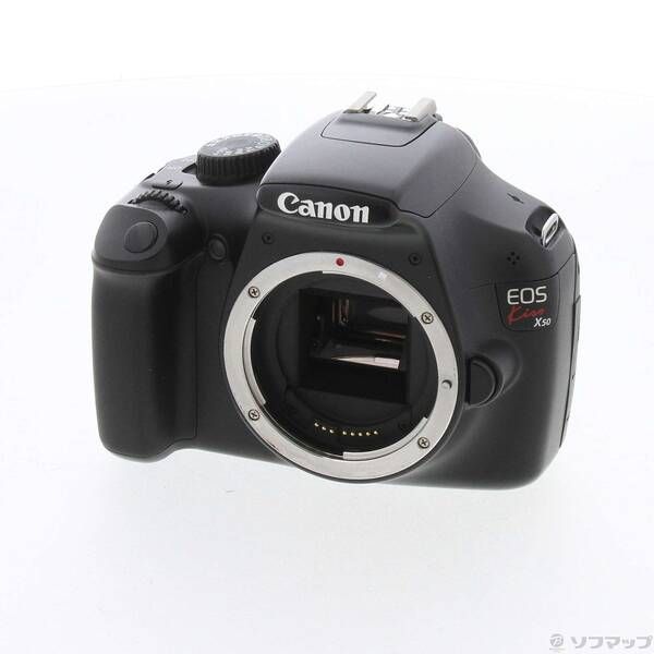 品〕 EOS Kiss X50 ボディ 節約 (1220万画素／ブラック／SDXC)【344